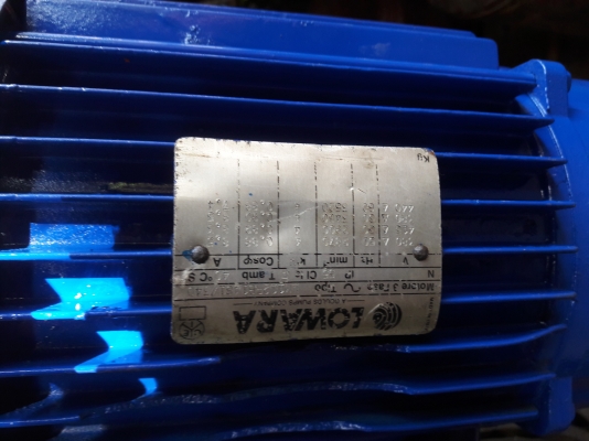 ขาย !! ปั้มน้ำสเตทROWARA.5.5hp.380v.พร้อมใช้งาน