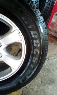 ล้อ Isuzu blue power 1.9 ddi ขอบ16 พร้อมยาง