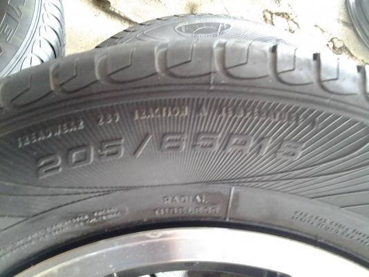 แม็กHonda ขอบ15 5รู114 ใส่ แครี่ วีโก้