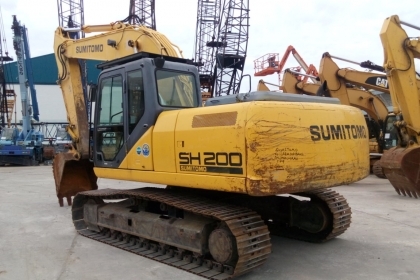 ขายด่วน !! Sumitomo SH200-5 *มีลายหัวเจาะ นำเข้าจากญี่ปุ่น โทร. 080-6565422 (หนิง)