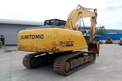 ขายด่วน !! Sumitomo SH200-5 *มีลายหัวเจาะ นำเข้าจากญี่ปุ่น โทร. 080-6565422 (หนิง)
