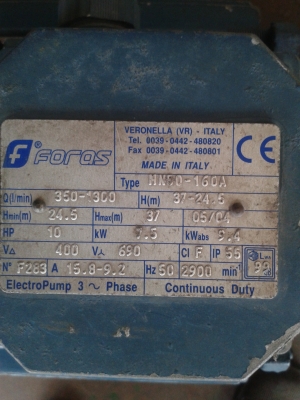 ปั้มน้ำใหม่อิตาลี