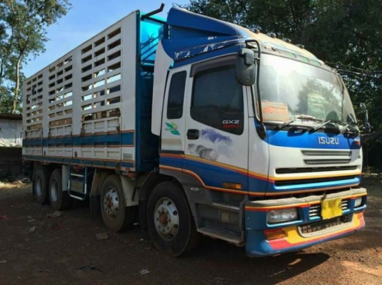 ขาย 1,350,000 ISUZU จิก้า  ปี.54 เครื่อง 6WA1-360 แรงขายรถพ่วงไม่ดั้ม 24 ล้อ แม่-ลูกกระบะเหล็กคอกเกษตรไม่ดั้ม อุ่.มีโชครุ่งเรืองกิจ 7 เกียร์  รถมี 9 พ่วง รถอยู่ จ.นครราชสีมา  090-772-3710 090-772-3708