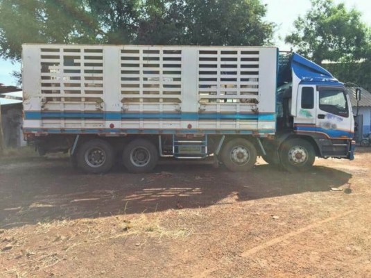 ขาย 1,350,000 ISUZU จิก้า  ปี.54 เครื่อง 6WA1-360 แรงขายรถพ่วงไม่ดั้ม 24 ล้อ แม่-ลูกกระบะเหล็กคอกเกษตรไม่ดั้ม อุ่.มีโชครุ่งเรืองกิจ 7 เกียร์  รถมี 9 พ่วง รถอยู่ จ.นครราชสีมา  090-772-3710 090-772-3708