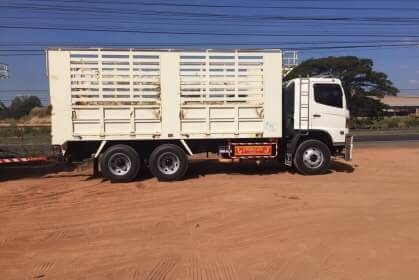ขาย 2,500,000 HINO ซีรี้ 500 344 ปี.56 ขายรถพ่วงไม่ดั้ม 22 ล้อ แม่-ลูก กระบะเหล็กคอกเกษตรไม่ดั้ม อู่