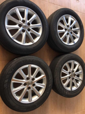 ล้อแม็กแคมรี่ 16 พร้อมยางบริดโตน ล้อแม็กแคมรี่ 16 พร้อมยางบริดโตน