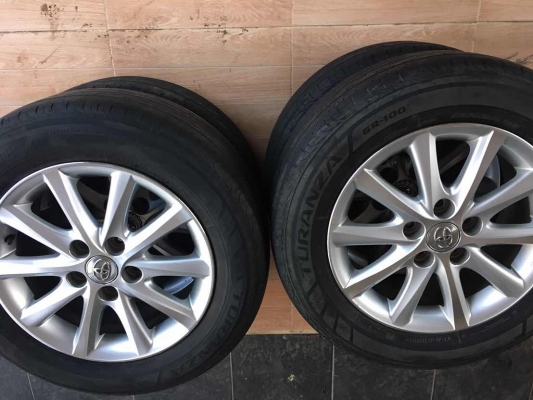 ล้อแม็กแคมรี่ 16 พร้อมยางบริดโตน ล้อแม็กแคมรี่ 16 พร้อมยางบริดโตน