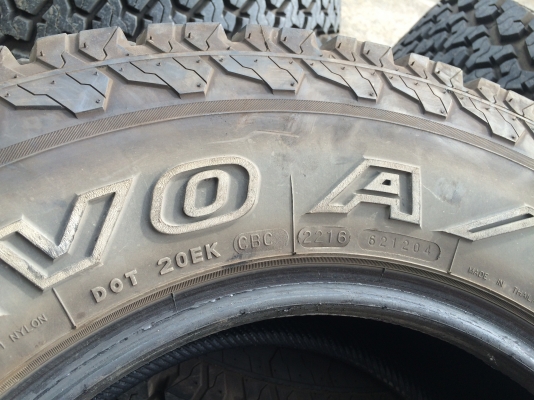 มือ2 All-Terrain Maxxis Bravo A/T-980 265 70 r16 สวย