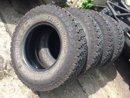 มือ2 All-Terrain Maxxis Bravo A/T-980 265 70 r16 สวย