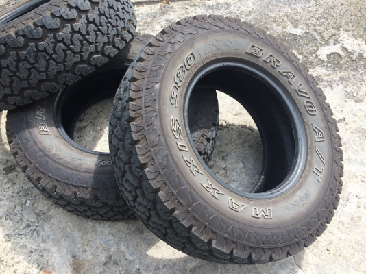 มือ2 All-Terrain Maxxis Bravo A/T-980 265 70 r16 สวย