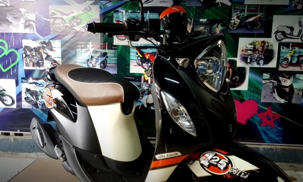 Fino125 i สีดำ อมตะสุดๆ รุ่นใหม่ล่าสุด รถปี59 ไมล์ แปดร้อยโล น้องๆมือ 1 ราคามือ 2 ดาวน์ 5000 บาท 359