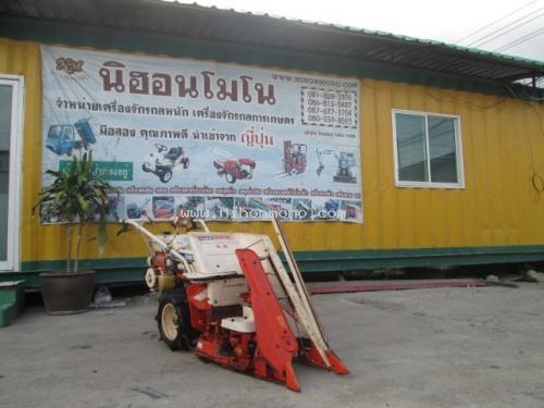 ขาย พร้อมใช้งาน รถเกี่ยวข้าวเดินตาม KUBOTA รุ่น : HF32 รหัสสินค้า : 80904399 www.nihonmono.com