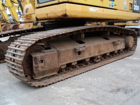 ขายรถขุด 20 ตัน  PC200-8 มีลายหัวเจาะ เก่านอก