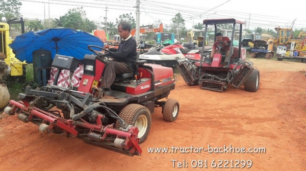 ขาย รถตัดหญ้า ตัดกรีน สนามกอล์ฟ SHINBAURA LM320AF เก่าญี่ปุ่นแท้ พร้อมใช้งาน