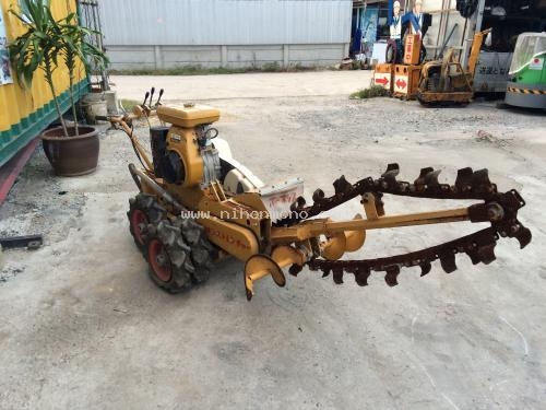 รถขุดร่องดินเดินตามRYOBI รุ่น : TL-50AF สำหรับงาน ขุดร่องวางท่อน้ำ สายไฟฟ้า  รหัสสินค้า : 80904414 www.nihonmono.com