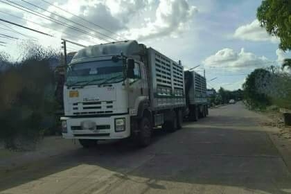 ขาย 2,400,000 ต่อรอง ISUZU 360 ปี.56 รถพ่วง 22 ล้อ แม่-ลูก กระบะเหล็กคอกเกษตรไม่ดั้ม รถอยู่ จังหวัดร