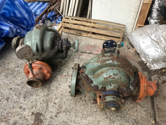 ขายหัวปั้มน้ำแรงเหวี่ยง Aurora pump made in USA. ขนาดเข้า 6นิ้ว ออก 6นิ้ว ใบพัดทองเหลือง สภาพเดิมๆจอดนาน ตัดออกจากโรงงานครับ ของเดิมใส่กับมอเตอร์ 25HP. 2800rpm. มี 2ตัว ขายหัวปั้มน้ำแรงเหวี่ยง Aurora pump made in USA. ขนาดเข้า 6นิ้ว ออก 6นิ้ว ใบพัดทองเหลือง สภาพเดิมๆจอดนาน ตัดออกจากโรงงานครับ ของเดิมใส่กับมอเตอร์ 25HP. 2800rpm. มี 2ตัว