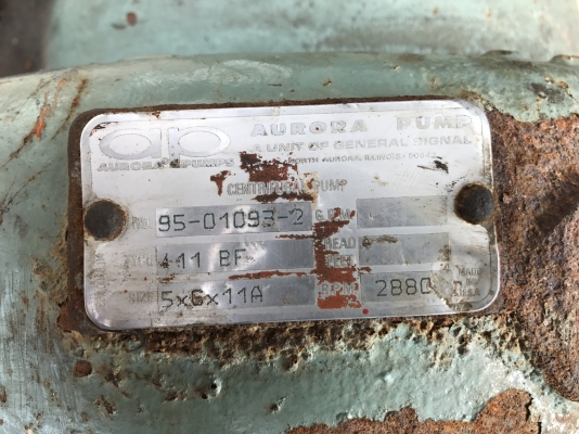 ขายหัวปั้มน้ำแรงเหวี่ยง Aurora pump made in USA. ขนาดเข้า 6นิ้ว ออก 6นิ้ว ใบพัดทองเหลือง สภาพเดิมๆจอดนาน ตัดออกจากโรงงานครับ ของเดิมใส่กับมอเตอร์ 25HP. 2800rpm. มี 2ตัว ขายหัวปั้มน้ำแรงเหวี่ยง Aurora pump made in USA. ขนาดเข้า 6นิ้ว ออก 6นิ้ว ใบพัดทองเหลือง สภาพเดิมๆจอดนาน ตัดออกจากโรงงานครับ ของเดิมใส่กับมอเตอร์ 25HP. 2800rpm. มี 2ตัว