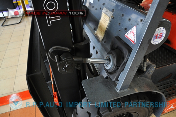 ขายรถโฟล์คลิฟท์มือสอง TOYOTA รุ่น 6FG20-12243 ราคา 195,000 บาท  นำเข้าจากประเทศญี่ปุ่น 100\% ไม่เคยใช้งานในไทย