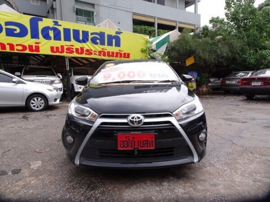 TOYOTA YARIS 1.2G เกียร์AT ปี2014 โทร 062-991-6649 ดาวออโต้เบสท์