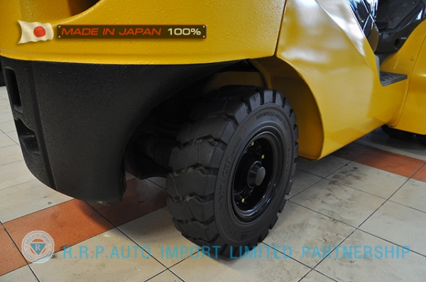 ขายรถโฟล์คลิฟท์มือสอง KOMATSU FD25C-16-731295 นำเข้าจากประเทศญี่ปุ่น 100\% ไม่เคยใช้งานในไทย