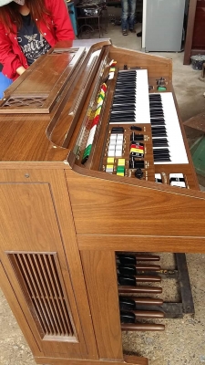 ขายเปียโนโบราณ yamaha รุ่น C-55 made in japan สภาพสวยมาก