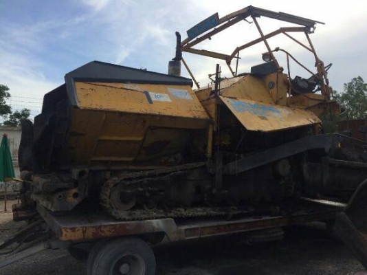 ขายเหมารถปูยางมี8คัน.VOGELE..รถต้องนำมาเก็บซ่อม ดูสภาพตามรูป...