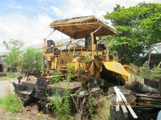 ขายเหมารถปูยางมี8คัน.VOGELE..รถต้องนำมาเก็บซ่อม ดูสภาพตามรูป...