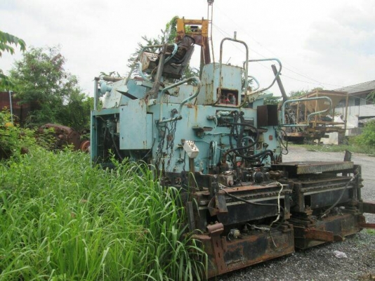 ขายเหมารถปูยางมี8คัน.VOGELE..รถต้องนำมาเก็บซ่อม ดูสภาพตามรูป...