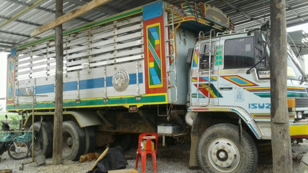 ขาย ISUZU Rocky 210 วางเครื่อง 240 แรง พ่วงแม่ลูกดั๊ม คอกเกษตร