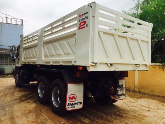 ขายสิบล้อดัมพ์ ISUZU เครื่อง 270 แรง ปี 48 ยูโรทู กระบะดัมพ์สามมิตร มีระบบลากพ่วง ทะเบียนพร้อม