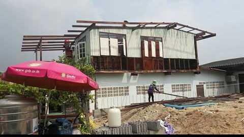 ก่อสร้างต่อเติม. ที่อาศัย.  สถานที่ต่าง ที่พัก โรงงาน