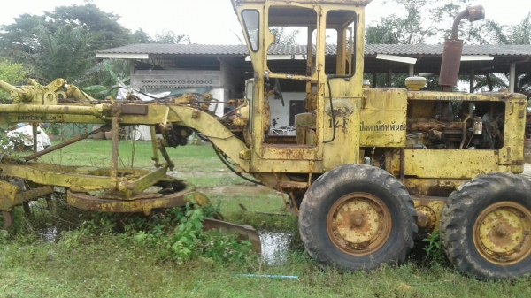 รถเกรด CAT12F รถจอดไว้ เช็คระบบน้ำมัน ไฟ ใช้งานได้เลย รถเกรด CAT12F รถจอดไว้ เช็คระบบน้ำมัน ไฟ ใช้งานได้เลย