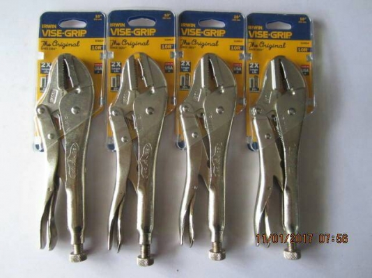 ขายคีมล็อกIRWIN VISE-GRIP 10R Made in USA.แพ็คพลาสติก