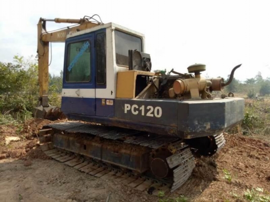 ขาย 295,000 KOMATSU PC120-3  เครื่องเดิม ปั้มแรง โช่หนา เอวแน่น รถพร้อมใช้ รถอยู่ จ.ร้อยเอ็ด โทร&amp; ไอดีไลน์  090-772-3710 090-772-3709