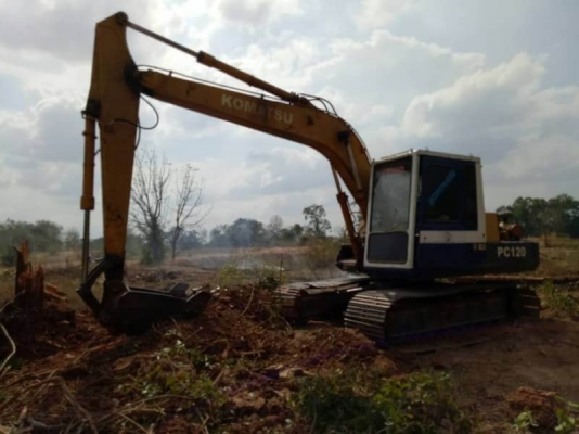 ขาย 295,000 KOMATSU PC120-3 เครื่องเดิม ปั้มแรง โช่หนา เอวแน่น รถพร้อมใช้ รถอยู่ จ.ร้อยเอ็ด โทร& ไอดีไลน์ 090-772-3710 090-772-3709 ขาย 295,000 KOMATSU PC120-3 เครื่องเดิม ปั้มแรง โช่หนา เอวแน่น รถพร้อมใช้ รถอยู่ จ.ร้อยเอ็ด โทร& ไอดีไลน์ 090-772-3710 090-772-3709