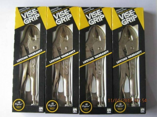 ขายคีมล็อกVISE-GRIP 10WR Made in USA.งานเก่าเก็บยี่สิบกว่าปี