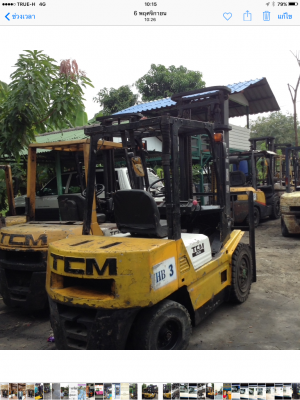 +++ ขายโฟล์คลิฟท์  T.C.M. FD30  ขนาด  3  ตัน  เครื่องยนต์ดีเซล  เสา  4  เมตร   งา 1,070  มม.  เกียร์ออโตเมติค    ยางตันครับ