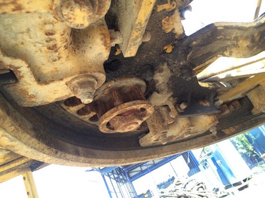 รถเกรด 12G#61M10225 (ใบมีด14ฟุต) นำเข้าตรงจาก USA ครับ