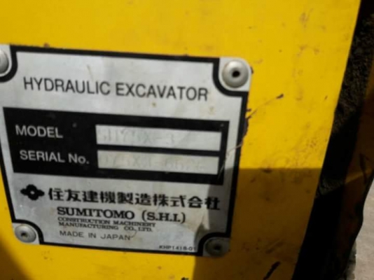 ขาย SUMITOMO  SH75X-3  เก่าญี่ปุ่น..ปี2010  สภาพสวยเดิมๆๆ  5,XXX  ชั่วโมง  ลองระบบกันได้ทุกวัน...โทร  089-3818694  ดวงนภา