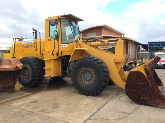 รถตัก Kawasaki รุ่น 85ZV ปี 2008 บุ้งกี๋ 3.7 คิว ยาง 23.5-25 (เท่ากับ WA430-5) ราคาถูกครับ