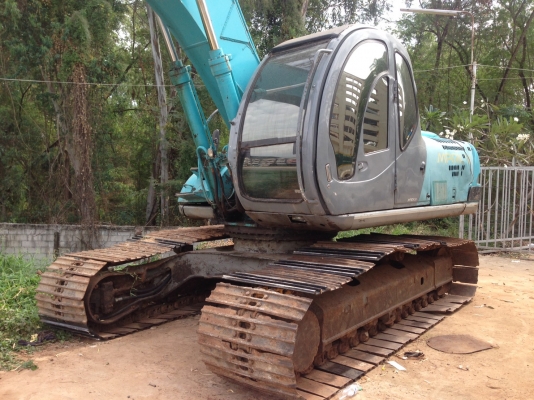 ขายด่วน KOBELCO SK200-MART 5 สภาพพร้อมใช้งาน เครื่องปั้มดี เอวแน่น โซ่ช่วงล่างพร้อมใช้งาน เอกสารเล่มทะเบียน