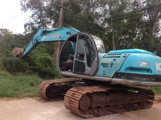 ขายด่วน KOBELCO SK200-MART 5 สภาพพร้อมใช้งาน เครื่องปั้มดี เอวแน่น โซ่ช่วงล่างพร้อมใช้งาน เอกสารเล่มทะเบียน