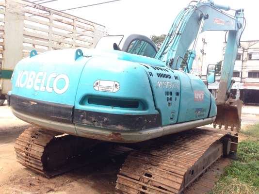 ขายด่วน KOBELCO SK200-MART 5 สภาพพร้อมใช้งาน เครื่องปั้มดี เอวแน่น โซ่ช่วงล่างพร้อมใช้งาน เอกสารเล่มทะเบียน
