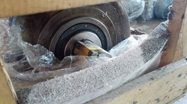 ** SOLD ** มอเตอร์เกียร์แบบหน้าแปลน Sumitomo 1 HP ทด 1:87 (17rpm) 380V ของใหม่นอนลัง!