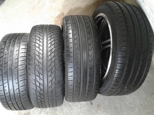 ขอบ17นิ้ว4รู100/114 พร้อมยาง ชุดนี้ ราคา 5900 บาท