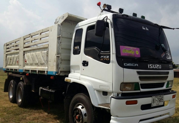ขาย1,390,000บ สิบล้อ อีซูชุ 320ปี48 ดั้มสามมิต มีระบบลากลูก รถสภาพดีบางเดิมสวยพร้อทใช้ ทะเบียนพร้อมโ