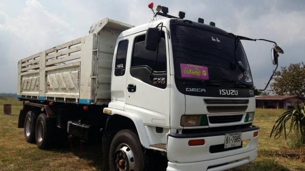 ขาย1,390,000บ สิบล้อ อีซูชุ 320ปี48 ดั้มสามมิต มีระบบลากลูก รถสภาพดีบางเดิมสวยพร้อทใช้ ทะเบียนพร้อมโ