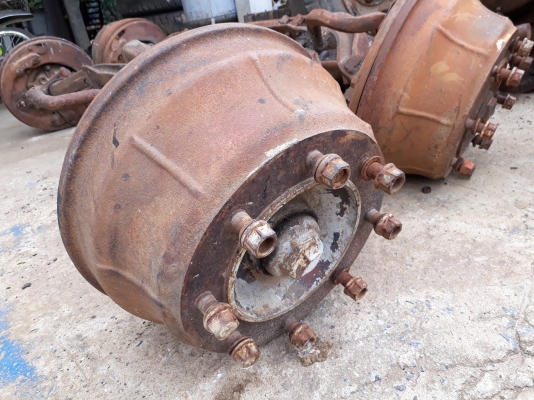 ขอบคุณเสี่ยจากเพชรบูรณ์ ขายคานหน้า10ล้อพร้อมใช้งาน พร้อมกะทะ+ยาง ราคาถูกๆ ตัวละ5500