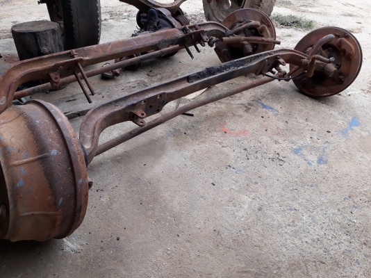 ขอบคุณเสี่ยจากเพชรบูรณ์ ขายคานหน้า10ล้อพร้อมใช้งาน พร้อมกะทะ+ยาง ราคาถูกๆ ตัวละ5500